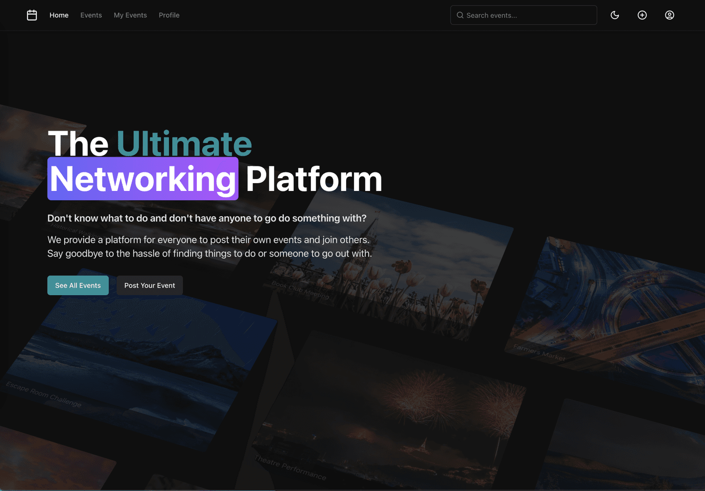 Events Networking Platform